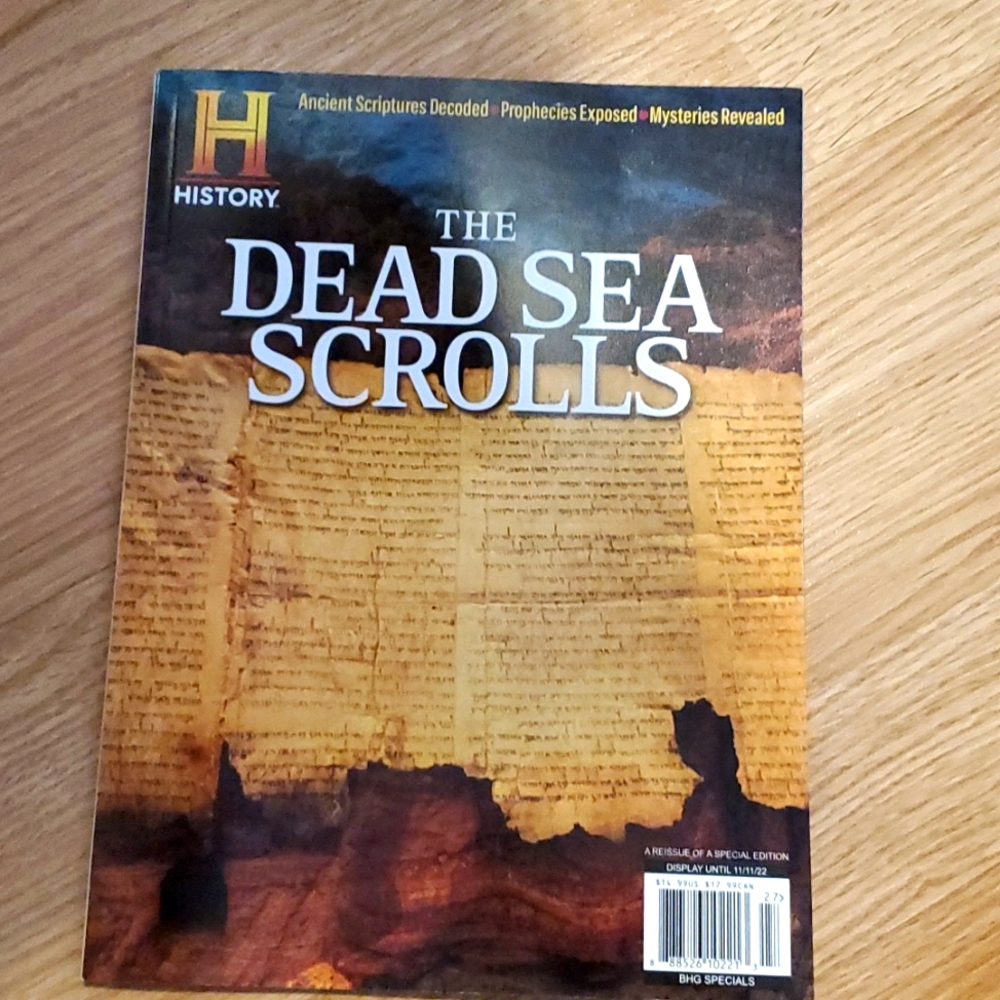History Magazine The Dead Sea